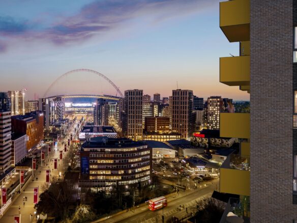 wembley park gardens exteriors